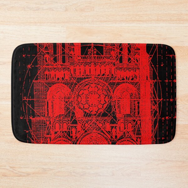 Item preview, Architectural Golden Mean Laon Cathedral France designed and sold by Pixelchicken.