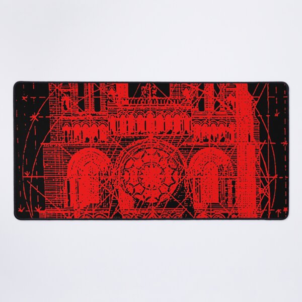 Item preview, Architectural Golden Mean Laon Cathedral France designed and sold by Pixelchicken.
