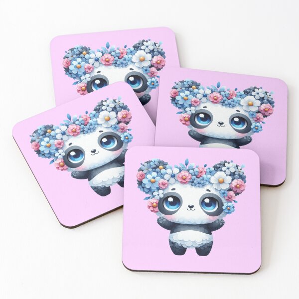 Item preview, Flower Panda 3 designed and sold by PANDALOVEART.