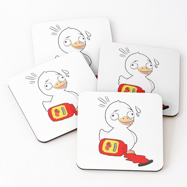 Item preview, Funny duck Spilled Tomato Ketchup designed and sold by Pet Station.