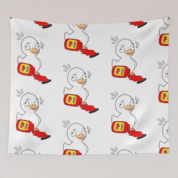 Item preview, Funny duck Spilled Tomato Ketchup designed and sold by Pet Station.