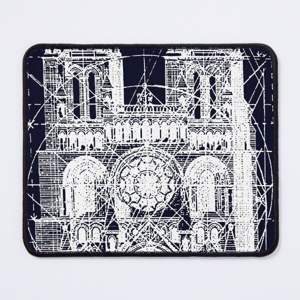 Item preview, Architectural Golden Mean Laon Cathedral France designed and sold by Pixelchicken.