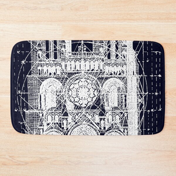 Item preview, Architectural Golden Mean Laon Cathedral France designed and sold by Pixelchicken.