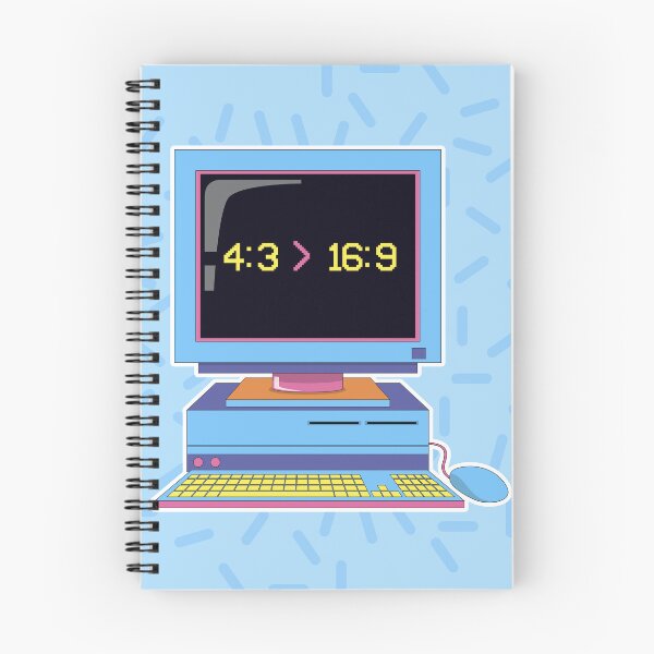 Item preview, 4:3 Beats 16:9 | Retro Tech Nostalgia Classic T-Shirt designed and sold by pixelnprint111.
