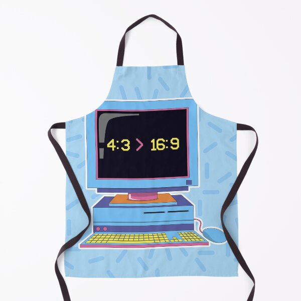 Item preview, 4:3 Beats 16:9 | Retro Tech Nostalgia Classic T-Shirt designed and sold by pixelnprint111.