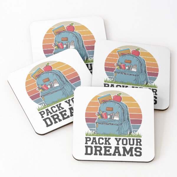 Item preview, Pack Your Dreams Backpack School Adventure designed and sold by Taans-Creation.