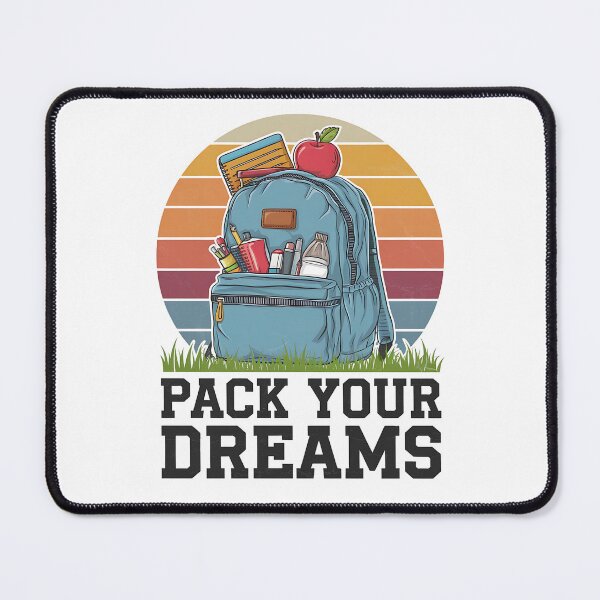 Item preview, Pack Your Dreams Backpack School Adventure designed and sold by Taans-Creation.