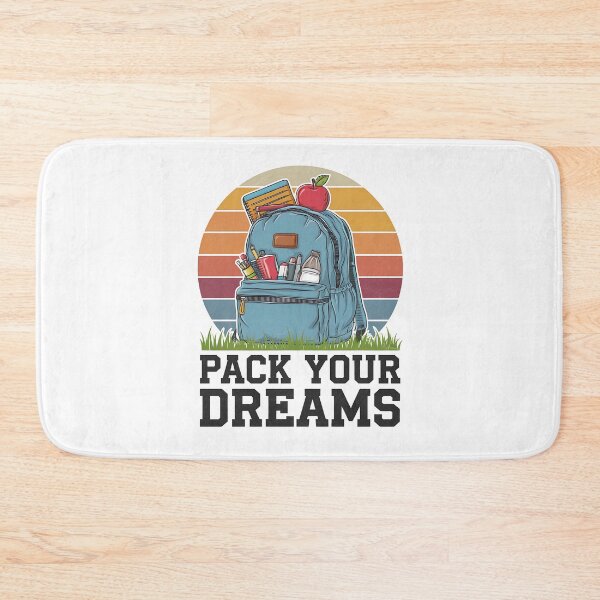 Item preview, Pack Your Dreams Backpack School Adventure designed and sold by Taans-Creation.