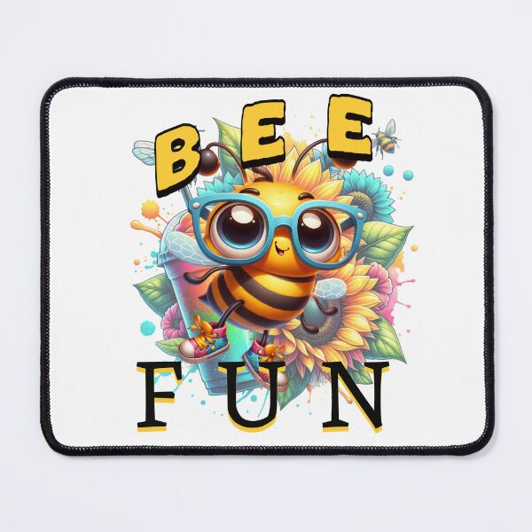 Item preview, Bee Fun – Playful Happy Bee Design | Cute Fun-Loving Artwork designed and sold by MTeesGA.
