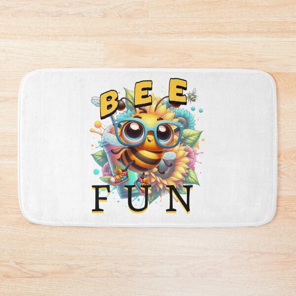 Item preview, Bee Fun – Playful Happy Bee Design | Cute Fun-Loving Artwork designed and sold by MTeesGA.