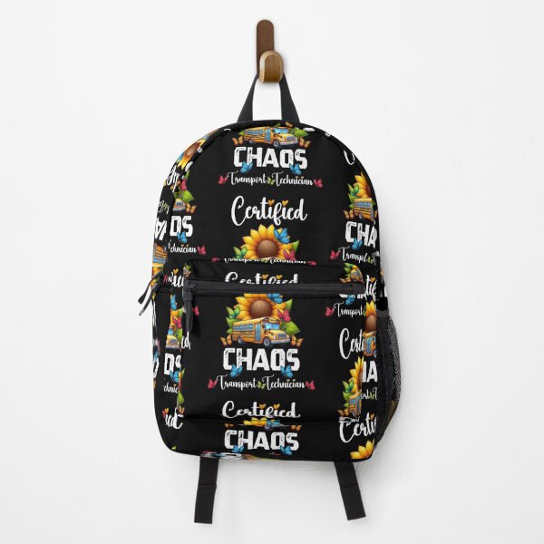 Item preview, Certified Chaos Transport Technician Funny Sunflower Butterfly Design designed and sold by Creat-Des.