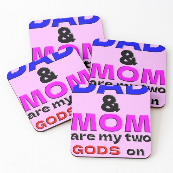 Item preview, Dad and mom are my two gods on earth designed and sold by Clothes and Stickers .