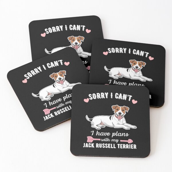 Item preview, Sorry I Can't, I Have Plans With My Jack Russell Terrier – Energetic and Loyal Dog Design designed and sold by GoodyPaws.