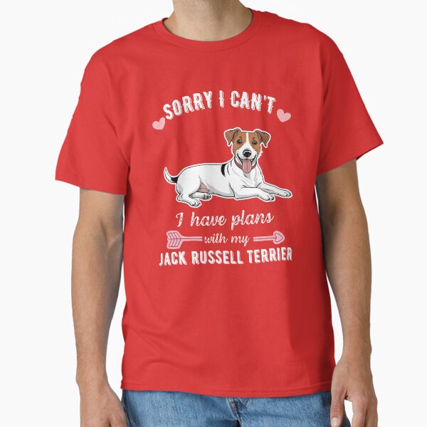 Item preview, Sorry I Can't, I Have Plans With My Jack Russell Terrier – Energetic and Loyal Dog Design designed and sold by GoodyPaws.