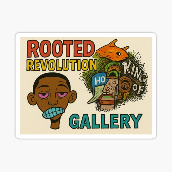 Item preview, "Rooted Revolution Gallery" designed and sold by Rooted Revolution .
