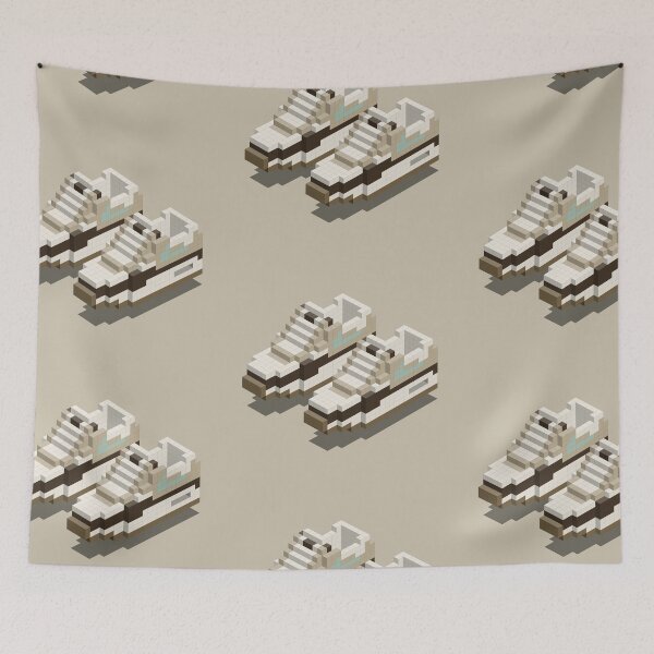 Item preview, SNEAKER ART - AIR MAX CREPE HEMP PIXEL BLOCK designed and sold by Krøpe.