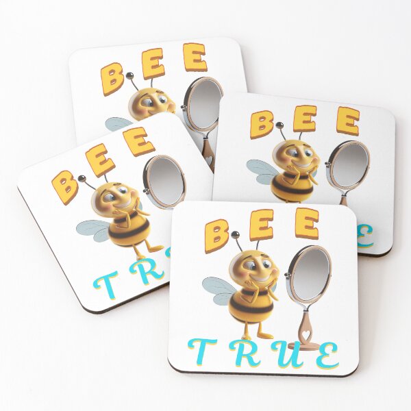 Item preview, Bee True – Stay Authentic Bee Design | Inspirational Positive Art designed and sold by MTeesGA.