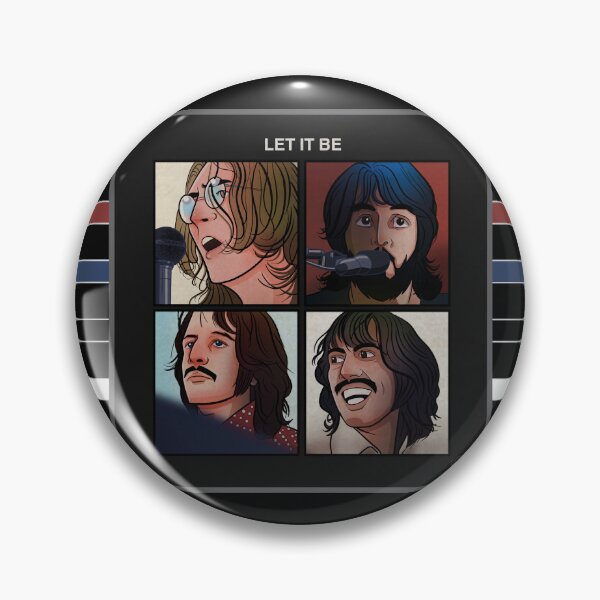 Item preview, THE BEATLES - LET IT BE - FAN ART - ROCK MUSIC GROUP designed and sold by CuPensky.