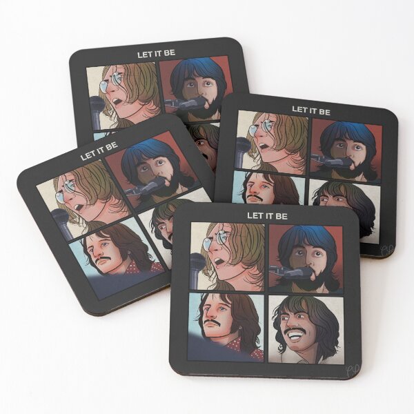 Item preview, THE BEATLES - LET IT BE - FAN ART - ROCK MUSIC GROUP designed and sold by CuPensky.