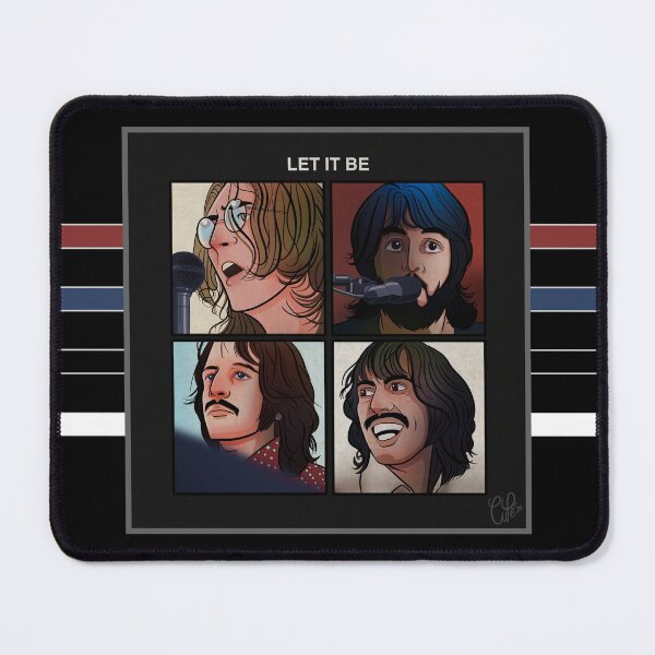 Item preview, THE BEATLES - LET IT BE - FAN ART - ROCK MUSIC GROUP designed and sold by CuPensky.