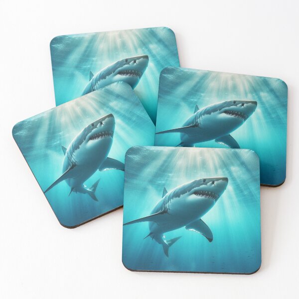 Item preview, Great White Shark designed and sold by Outlandishrob.