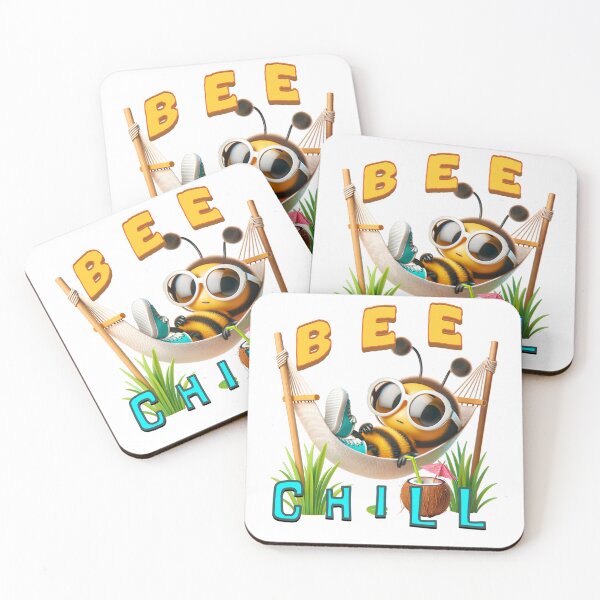 Item preview, Bee Chill – Relaxed Cute Bee Design | Calm and Easygoing Vibes Art designed and sold by MTeesGA.