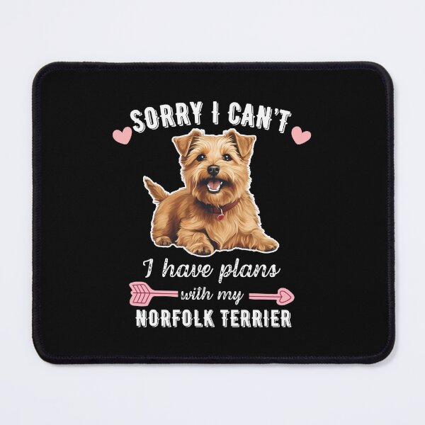 Item preview, Sorry I Can't, I Have Plans With My Norfolk Terrier – Small and Brave Dog Design designed and sold by GoodyPaws.