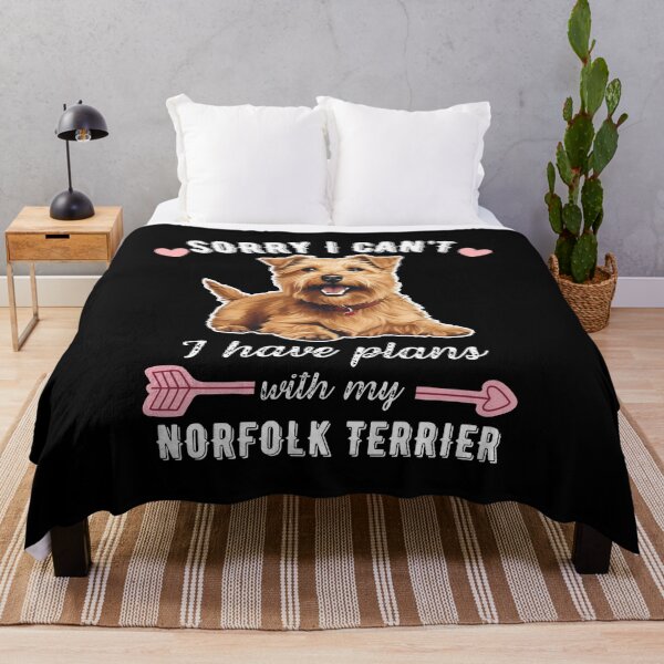Item preview, Sorry I Can't, I Have Plans With My Norfolk Terrier – Small and Brave Dog Design designed and sold by GoodyPaws.