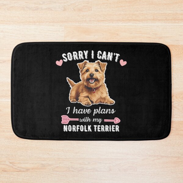 Item preview, Sorry I Can't, I Have Plans With My Norfolk Terrier – Small and Brave Dog Design designed and sold by GoodyPaws.