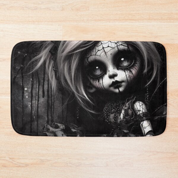 Item preview, Dark Goth Doll Art designed and sold by TheDarkWardrobe.