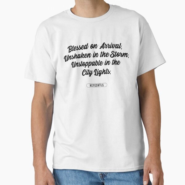 Item preview, "BLESSED" Catchphrase designed and sold by KEYESNTLS.