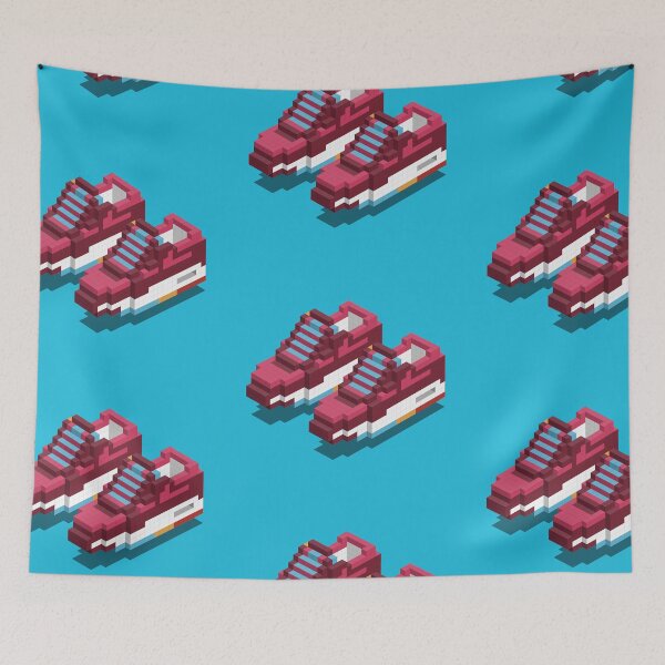 Item preview, SNEAKER ART - AIR MAX PARRA CHERRYWOOD PIXEL BLOCK DUO designed and sold by Krøpe.