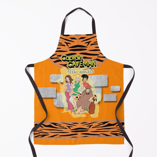 Item preview, CAPTAIN CAVEMAN TEENAGE ANGELS - STONE AGE CARTOON designed and sold by CuPensky.