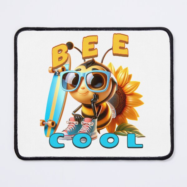 Item preview, Bee Cool – Stylish Cute Bee Design | Fun Positive Vibes Artwork designed and sold by MTeesGA.