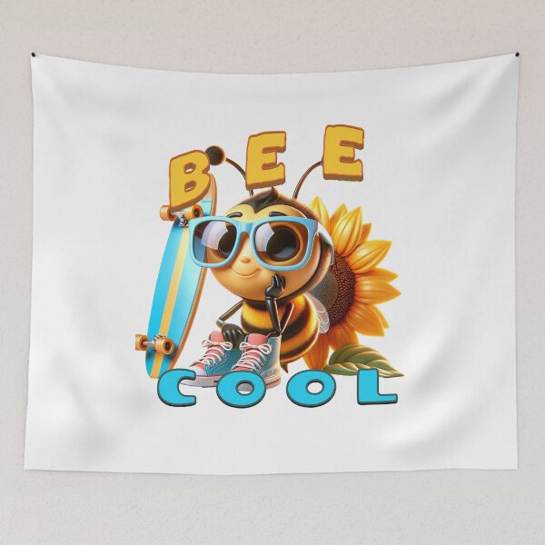 Item preview, Bee Cool – Stylish Cute Bee Design | Fun Positive Vibes Artwork designed and sold by MTeesGA.