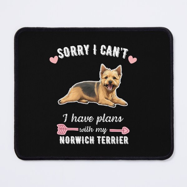 Item preview, Sorry I Can't, I Have Plans With My Norwich Terrier – Fearless and Adorable Dog Design designed and sold by GoodyPaws.