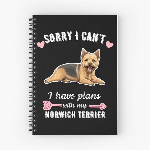 Item preview, Sorry I Can't, I Have Plans With My Norwich Terrier – Fearless and Adorable Dog Design designed and sold by GoodyPaws.