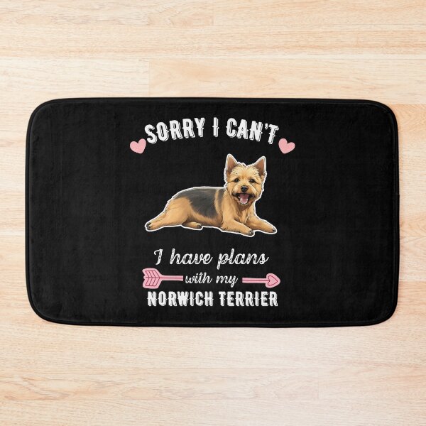 Item preview, Sorry I Can't, I Have Plans With My Norwich Terrier – Fearless and Adorable Dog Design designed and sold by GoodyPaws.