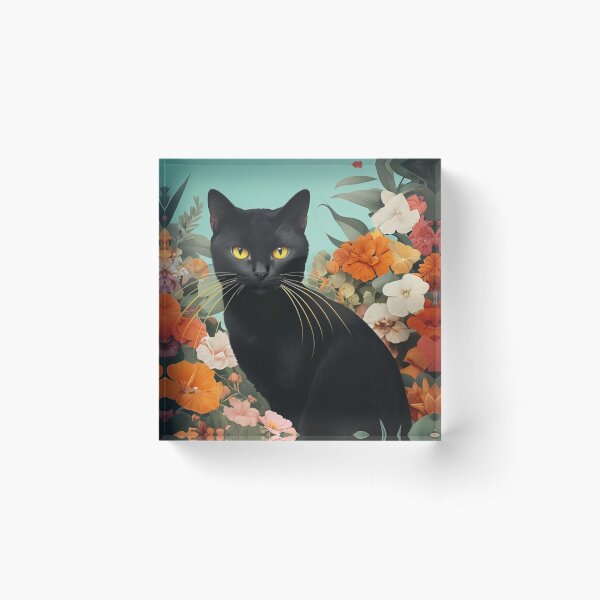 Item preview, Black cat paint designed and sold by Filotecnia.