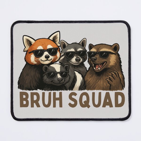 Item preview, Bruh Squad - Cool Animals in Sunglasses designed and sold by LittleMiddleMomma.