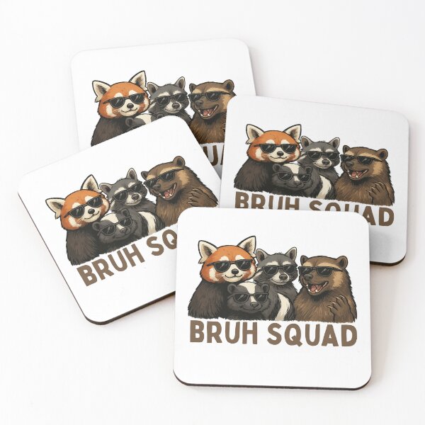 Item preview, Bruh Squad - Cool Animals in Sunglasses designed and sold by LittleMiddleMomma.