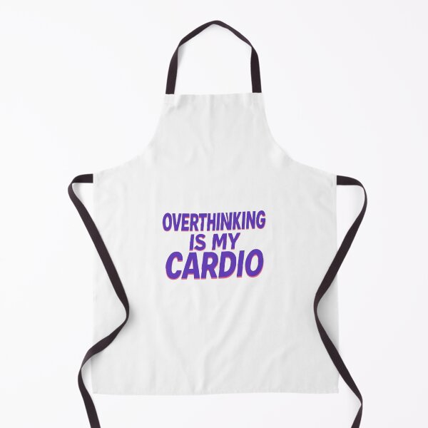 Item preview, Overthinking is my Cardio designed and sold by Lee-collections.