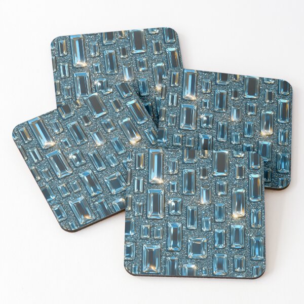 Item preview, Crystal Mirror Luxe Pattern designed and sold by Kaleidoscope Print.