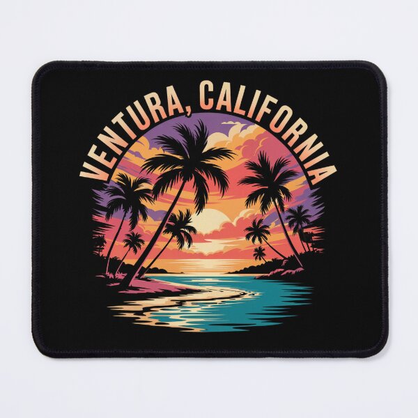 Item preview, Ventura California Beach Palms Sunset designed and sold by MadCatPrints.