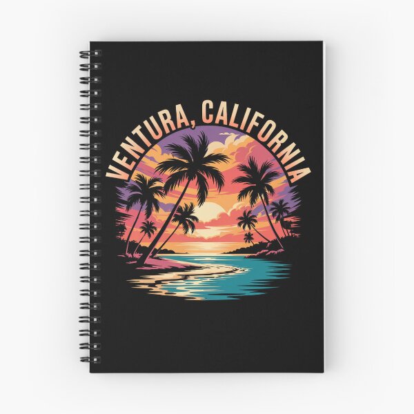 Item preview, Ventura California Beach Palms Sunset designed and sold by MadCatPrints.