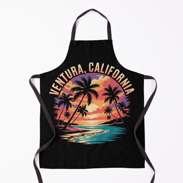 Item preview, Ventura California Beach Palms Sunset designed and sold by MadCatPrints.