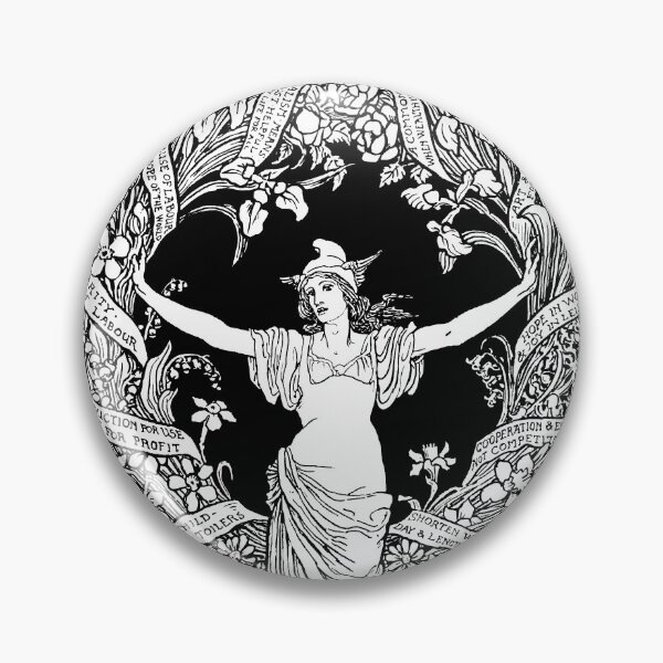 Item preview, Walter Crane May Day 1895 Socialism designed and sold by Pixelchicken.