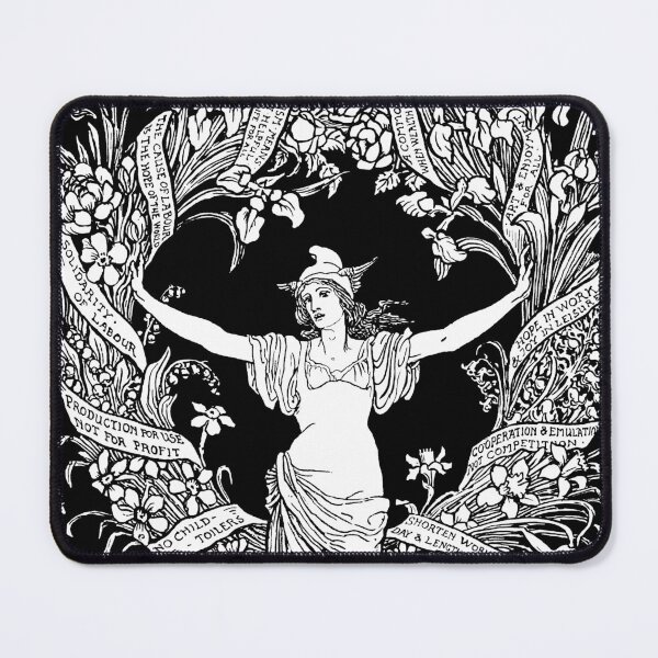 Item preview, Walter Crane May Day 1895 Socialism designed and sold by Pixelchicken.