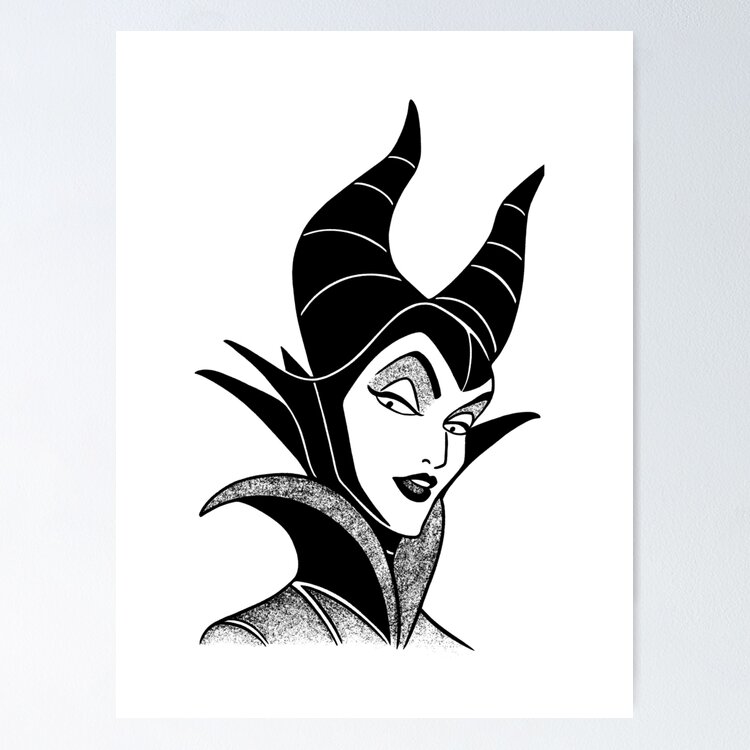 Maleficent - Portrait Sticker