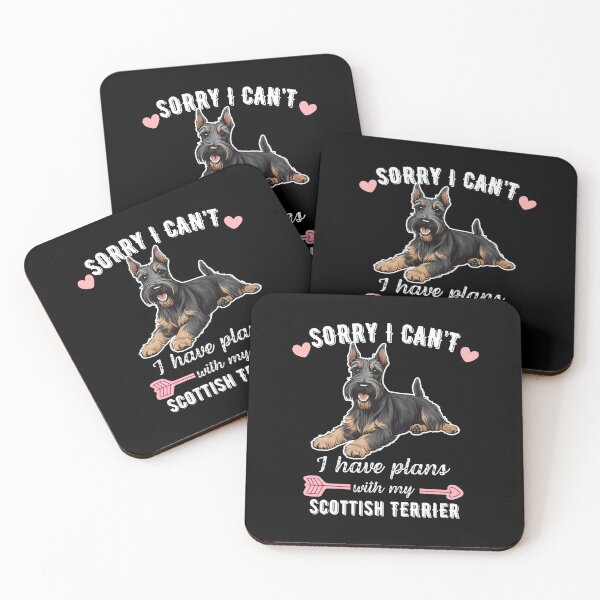 Item preview, Sorry I Can't, I Have Plans With My Scottish Terrier – Proud and Loyal Dog Design designed and sold by GoodyPaws.